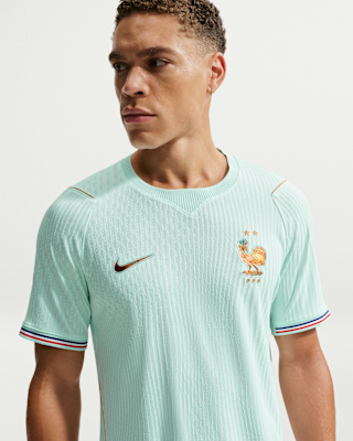 FFF 2026 Match Away Men's Nike Aero-FIT Soccer Authentic Jersey